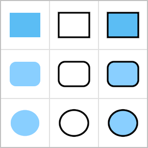 Shape tools in the Radical Pie equation editor